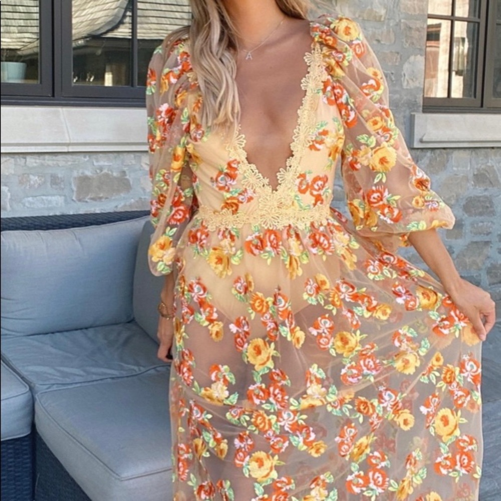 For love & lemons maxi dress